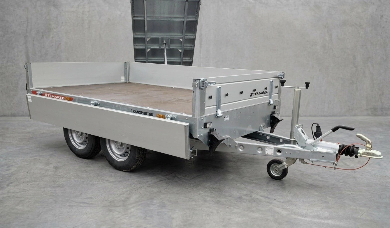 Remorque double essieu